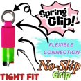 thumbnail image 3 of Keychain Lighter Holders | 2 Pack | 16 Colors | Lighters Not Included | Lighter Sleeve, Case, Holder Keychains for BIC J6 Lighters (Hot Pink), 3 of 8