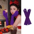 thumbnail image 1 of Mefallenssiah Gants d'Opéra Longs en Spandex Extensible pour Adultes, 1 of 7
