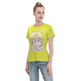 thumbnail image 4 of T-Shirt Basique à Manches Courtes pour Femmes Sailor Moon Édition Q Tsukiha, 4 of 6