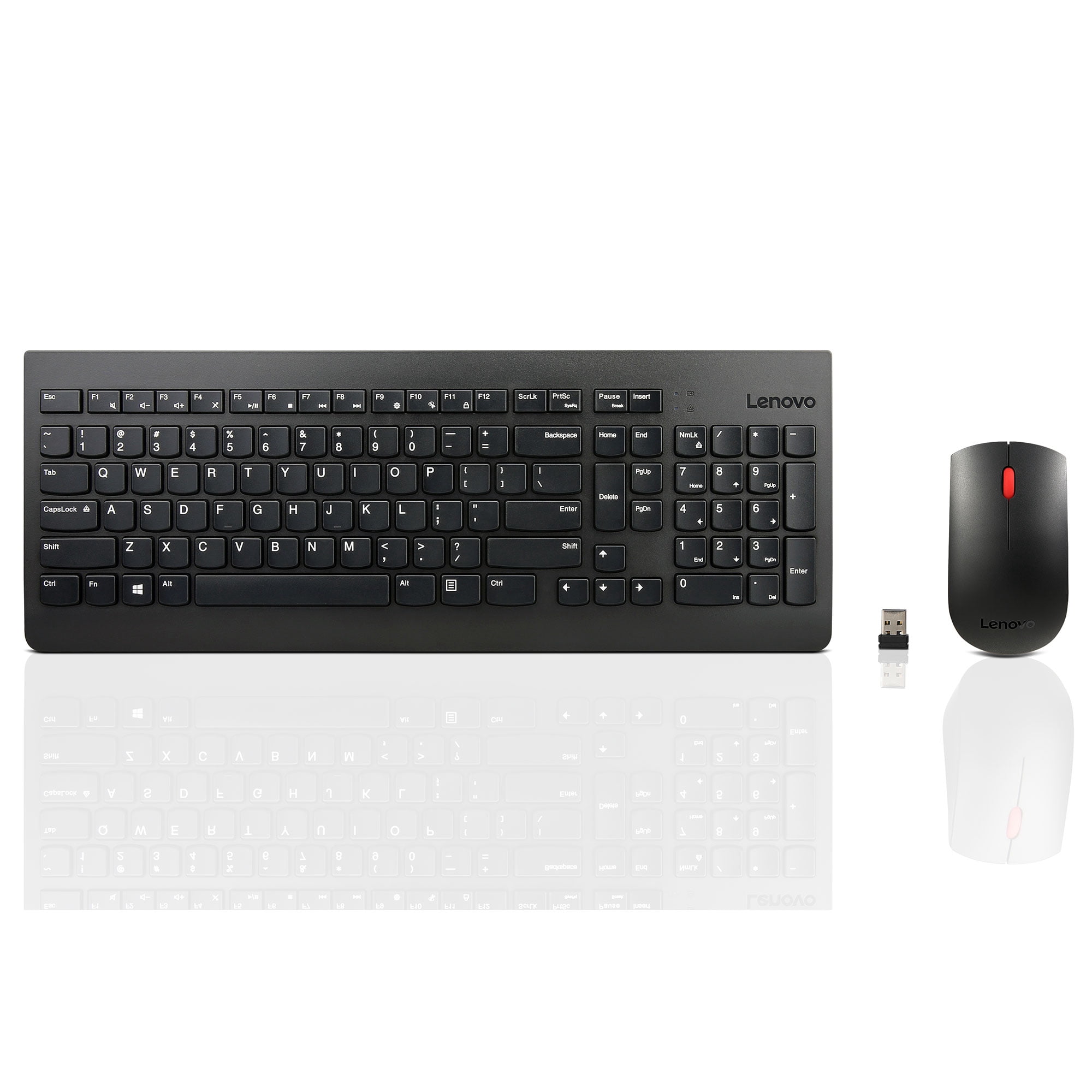 Lenovo Essentiel Clavier et Souris Sans Fil Combinés