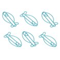 thumbnail image 1 of Clips de Papier, 100 Pcs Processus de Galvanoplastie Pratique Pratique en Forme de Trombones pour la Classification des Fichiers, 1 of 7