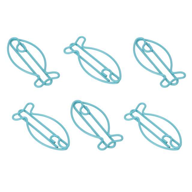 Clips de Papier, 100 Pcs Processus de Galvanoplastie Pratique Pratique en Forme de Trombones pour la Classification des Fichiers