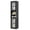 Black, variant on Costway Bathroom Cabinet, Slim Floor Storage Cabinet with 2 Fluted Doors,4 Rubber Feet Natural