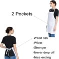 thumbnail image 3 of CHUANK Apron Work Apron Kitchen Food Waist Hanging Neck, 3 of 5