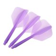 thumbnail image 4 of Unique Bargains Vols à Fléchettes Intégrés, Ensemble de 9 Fléchettes Durables, Violet, 4 of 5