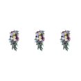 thumbnail image 2 of Maytalsory Wide Application Artificial Flower Realistic Appearance Low Maintenance Vintage purple 3Set, 2 of 6