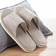 thumbnail image 4 of RKSTN Pantoufles pour Femmes Hommes Couples Mode Décontractée Pantoufles de Maison Intérieur Sol Chaussures Plates Sandales,Pantoufles pour Femmes Intérieur Extérieur, 4 of 7