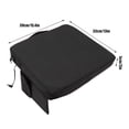 thumbnail image 2 of USB-Powered Heated Stadium Cushion with 3 Adjustable Temperature Gears, Waterproof Base & High-Density Memory Foam - Portable, Wear-Resistant Cationic Fabric Seat Pad for Sports Games, Camping & Cold, 2 of 7