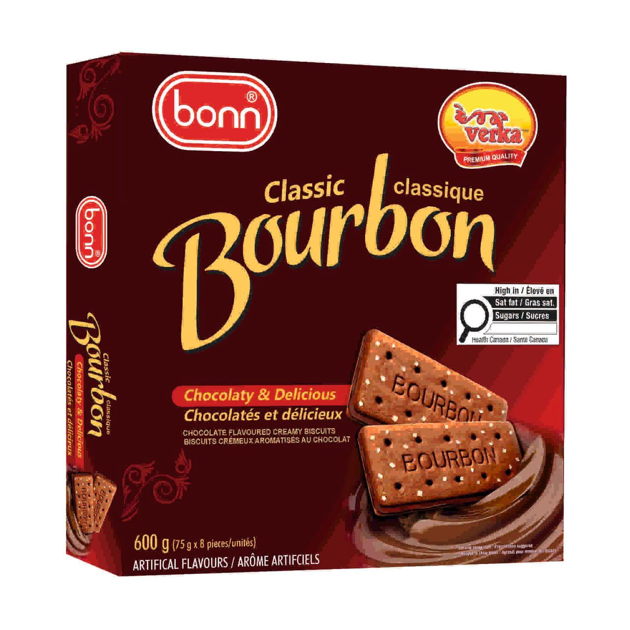 Bonn Bourbonn-Chocolate Flavoured Cream Biscuits, 600g