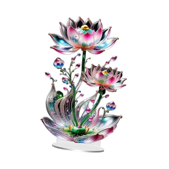 simhoa Acrylic Sign 2D Artwork Centerpiece Tabletop Decoration for Cafe Office Desk A