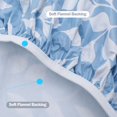 thumbnail image 4 of Fitted Vinyl Table Cloth Elastic Edged Flannel Backed  Waterproof Wipeable Christmas Vinyl Tablecloth For Dinning Room, 4 of 6