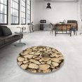 thumbnail image 4 of Ahgly Company Tapis Rectangulaire Lavable en Machine Intérieur Transitionnel Rouge Brun, 4 Pieds x 6 Pieds, 4 of 7