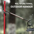 thumbnail image 4 of Crochet de Suspension pour Lampe de Tente Support de Mât Bidirectionnel Portable Multifonction Camping Extérieur, 4 of 7