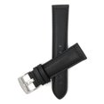 thumbnail image 1 of Extra Long (XL), 20mm Leather Watch Band Strap, Mat, Tone-on-Tone Stitching, Stainless Steel Buckle, 1 of 7