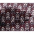 thumbnail image 4 of oneOone Viscose Chiffon Fabric Damask Ikat Print Sewing Fabric BTY 42 Inch Wide, 4 of 4