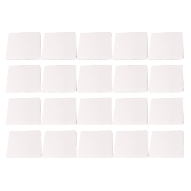 Shisuyan 20pcs Square Cardboard Cake Box Pads Cake Base Paper Pads Presenting Cakes Cupcake Tray Mousse Mats (6 Inches White)