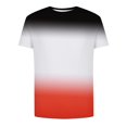 thumbnail image 3 of cfhntfmh Mens T-Shirts 2025 Trendy Summer Gradient Color Short Sleeve Workout Tees Plus Size Sports Tops, 3 of 5