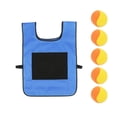 thumbnail image 1 of HUASHENG 5 Set Dodgeball With 1 Sticky Vest Games With Strap Interactive Throwing Game Sticky For Kids Outdoor Playing, 1 of 9