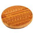 thumbnail image 1 of Larch Wood Round Cutting Board, 1 of 2