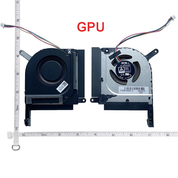 Laptop CPU GPU Cooling Fan For Asus Tianxuan 2 Flight Fortress 9 2021 TUF Gaming A15 FA706QR FA506QR FA506QM FX506H FX506HE FX50 GPU