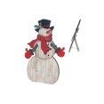 thumbnail image 1 of Décor De Support De Bonhomme De Neige En Bois, 1 of 4