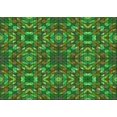 thumbnail image 1 of Ahgly Company Machine Washable Indoor Rectangle Transitional Dark Forest Green Area Rugs, 4' x 6', 1 of 7