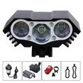 thumbnail image 1 of Lampe de Vélo LED Super Lumineuse 90000LM Torche avant Arrière Rechargeable, 1 of 5