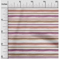 thumbnail image 2 of oneOone Rayon Brown Fabric Stripes Fabric For Sewing Printed Craft Fabric By The Yard 56 Inch Wide, 2 of 4