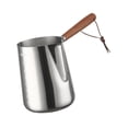 thumbnail image 2 of tamizeot Turkish Coffee Pot Multifunctional Stainless Steel for Kitchen Household Bar 1000ML Silver 1000ML, 2 of 4