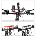 thumbnail image 2 of Aluminum Alloy Bicycle Extension Bracket - Single Rod Black Multi-Purpose Mount for Mountain Bike Lights, Computers & Accessories with Hardware Kit Included, 2 of 7