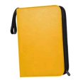 thumbnail image 2 of Durable 400 Card Pocket Binder Organizer Holder Zipper Container Sleeves Storage Yellow, 2 of 8