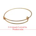 thumbnail image 3 of Bracelet Extensible Bracelet Extensible Style Simple Bijoux de Mode Ornement Corporel Romantique Cadeaux Parfaits Bons Accessoires KC Or, 3 of 6