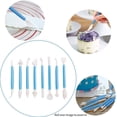 thumbnail image 3 of yeacher Professional 170-Piece Cake Decorating Kit with Stainless Steel Turntable, Icing Tips, and Reusable Pastry Bags for Creative Baking Designs, 3 of 6