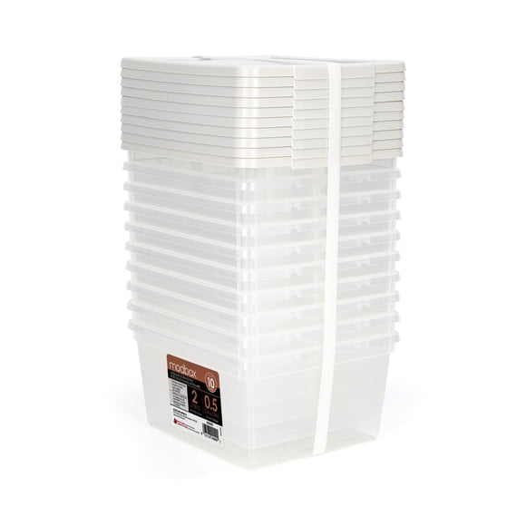 2 l (0,5 gal), ensemble de 10, gamme modulaire