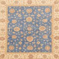 thumbnail image 1 of Ahgly Company Indoor Square Abstract Rose Purple Oriental Area Rugs, 6' Square, 1 of 1
