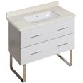 thumbnail image 1 of Imaginations Américaines 36 po W Vanity Set Blanc, 1 of 1