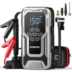 Dyeetic Sauter avec Air Compresseur, 6000A Démarreur de saut de batterie portable Peak, 150PSI Gonflateur de pneus