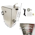 thumbnail image 2 of Commercial Intelligent Electric BBQ Meat Smoker 5-layer Smoke Furnace Sausage Meat Smoking Machine 110V, 2 of 18