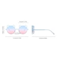 thumbnail image 3 of tredstone Lunettes de Soleil pour Enfants Adorables Coussinet Nasal Doux Lavables Réutilisables Portatives Lunettes de Vue Extérieur Voyage Camping Plage Lunettes Rose, 3 of 7