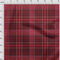 thumbnail image 3 of oneOone Georgette Viscose Fabric Madras Check Decor Fabric Printed BTY 42 Inch Wide, 3 of 4