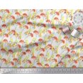 thumbnail image 3 of Soimoi Poly Georgette Fabric Flower Watercolor Decor Fabric Printed Yard 52 Inch Wide, 3 of 3