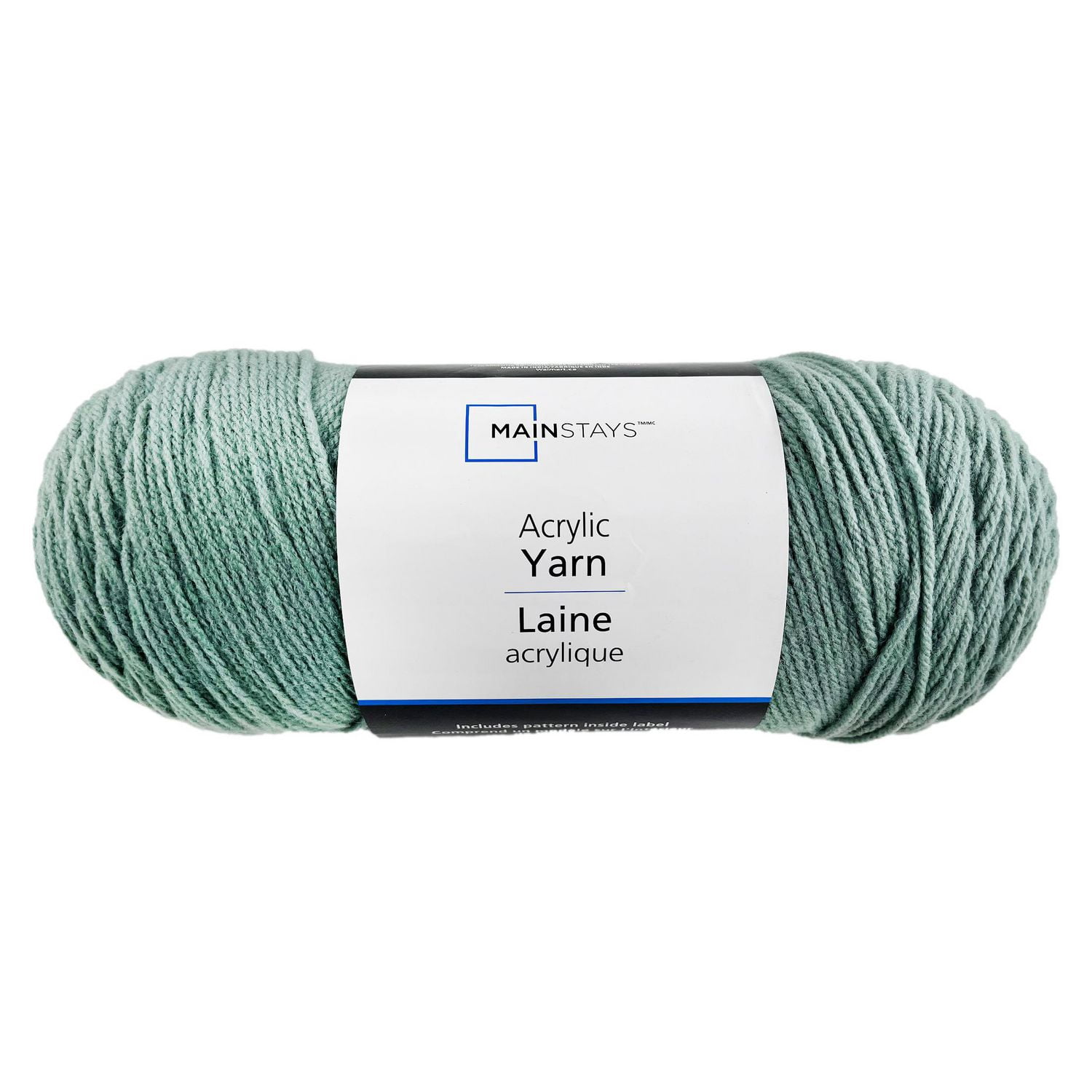 Mainstays Medium Acrylic Yarn Lily Pad, 7 oz 198 Yards