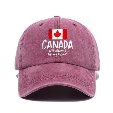 Canada Casquettes de Golf Papa Hommes Casquettes Femmes Casquettes de Baseball Feuille d'Érable Brodée Casquette de Baseball Unisexe