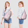 thumbnail image 4 of Pet Lover's Vintage Cat Sling Bag - Floral Cat Design Shoulder Backpack (Organized Multi-Pocket, Stylish & Functional), 4 of 4