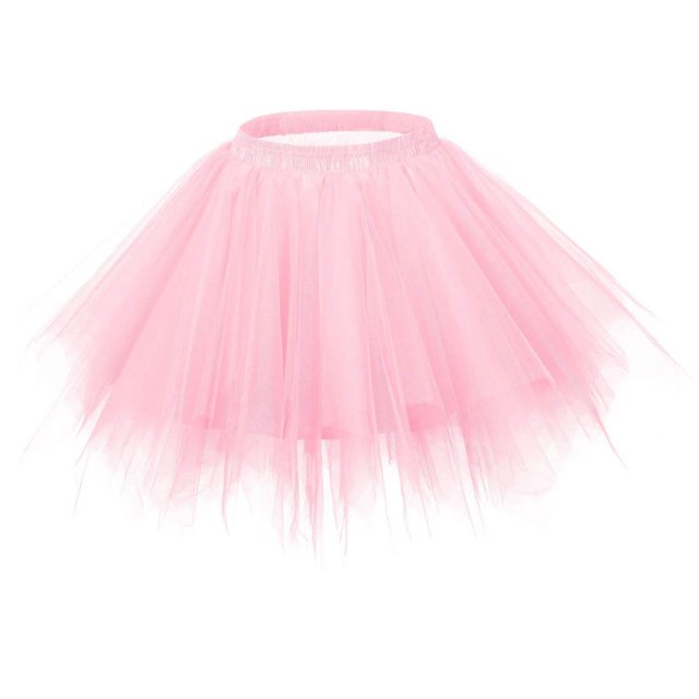 Jupe-culotte Rétro pour Femmes en Fil à Bulles de Haute Qualité, Jupe de Ballet, Demi-Jupe de Danse