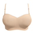 thumbnail image 4 of Comfortable Transparent Shoulder Strap Backless Spongeless Bra with Convertible Straps for Everyday Wear, 4 of 5