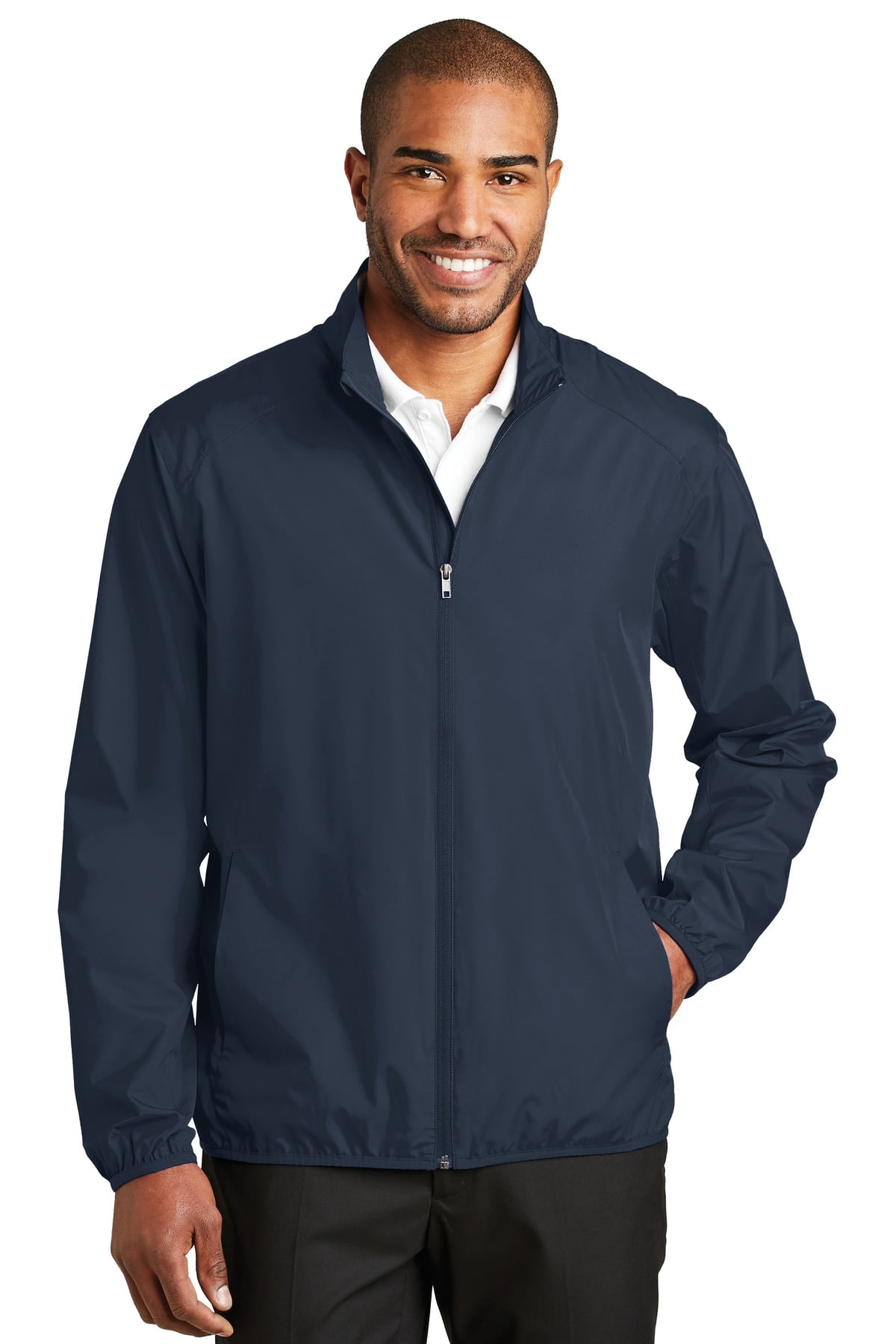 Port Authority ® Zephyr Full-Zip Jacket. J344 L Dress Blue Navy