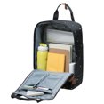thumbnail image 3 of KAUKKO Stylish Oxford Fabric Backpack Travel Rucksack lightweight Hiking Bag Satchel, 3 of 5
