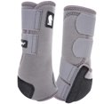 thumbnail image 1 of Classic Equine Legacy2 Hind Protective Boots 2 Pack Charcoal M, 1 of 4