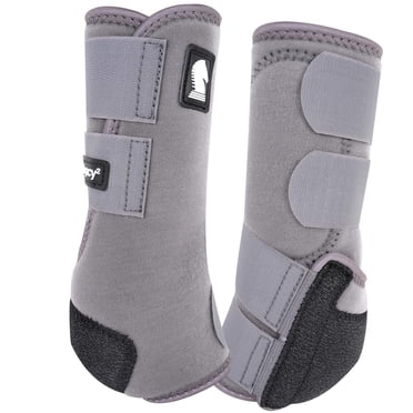 Classic Equine Bottes de Protection Arrière Legacy2 2 Pack Charbon m